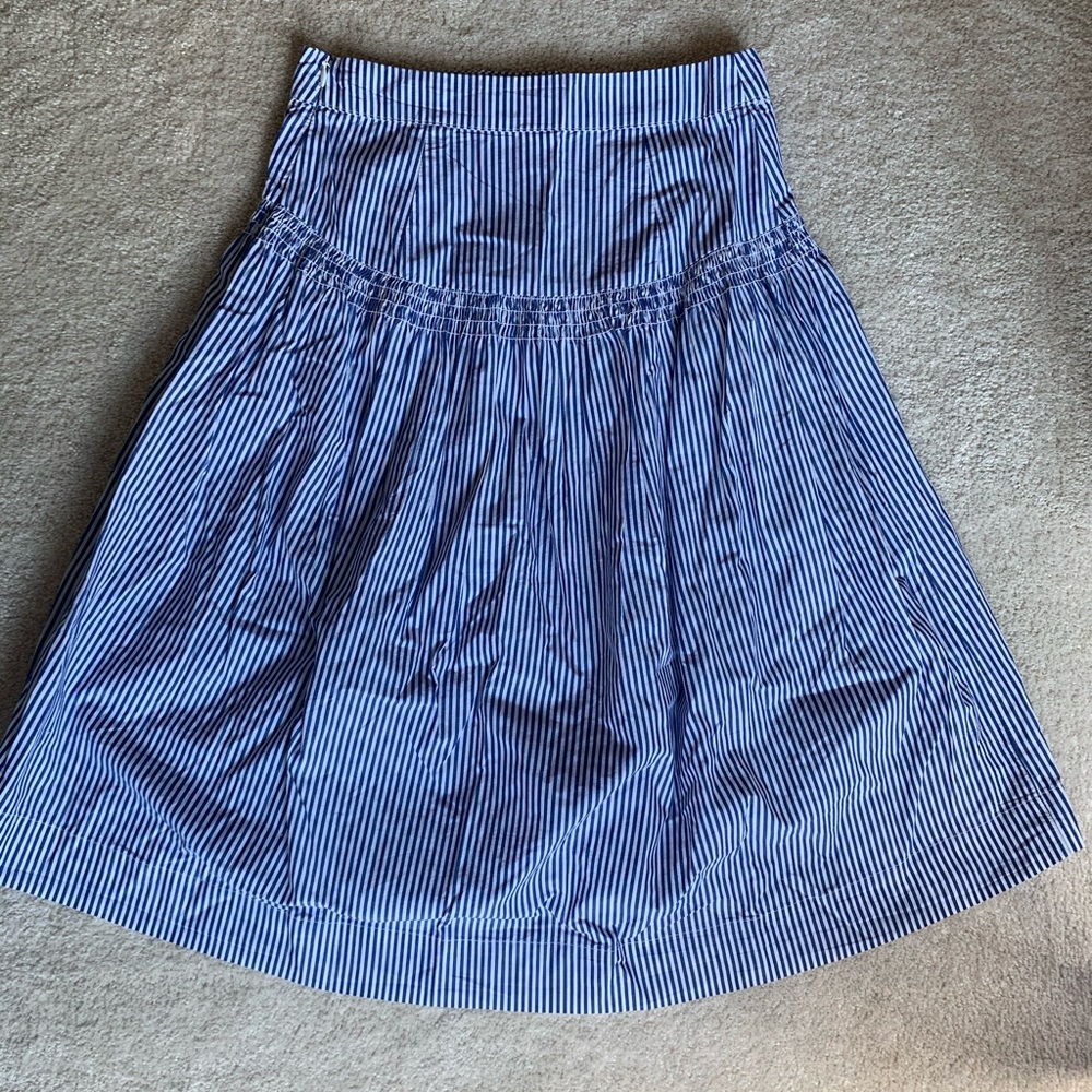 Fit and flare summer skirt